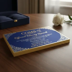 COMS Official Charity Launch – Event Ticket