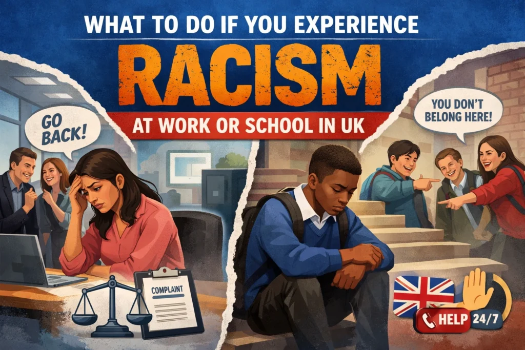 racism at work or school